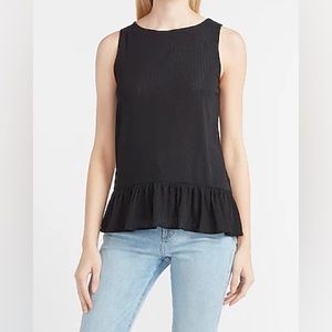 New with tags! EXPRESS, relaxed peplum tank.